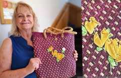 Ribuan tas purun ramah lingkungan laris di Amerika